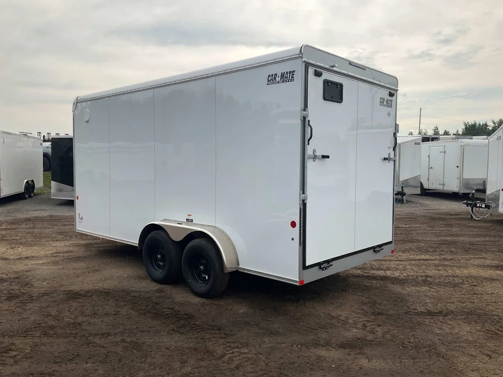 2025 Car Mate Trailers 7x16 Hd Custom Cargo Trailer alt