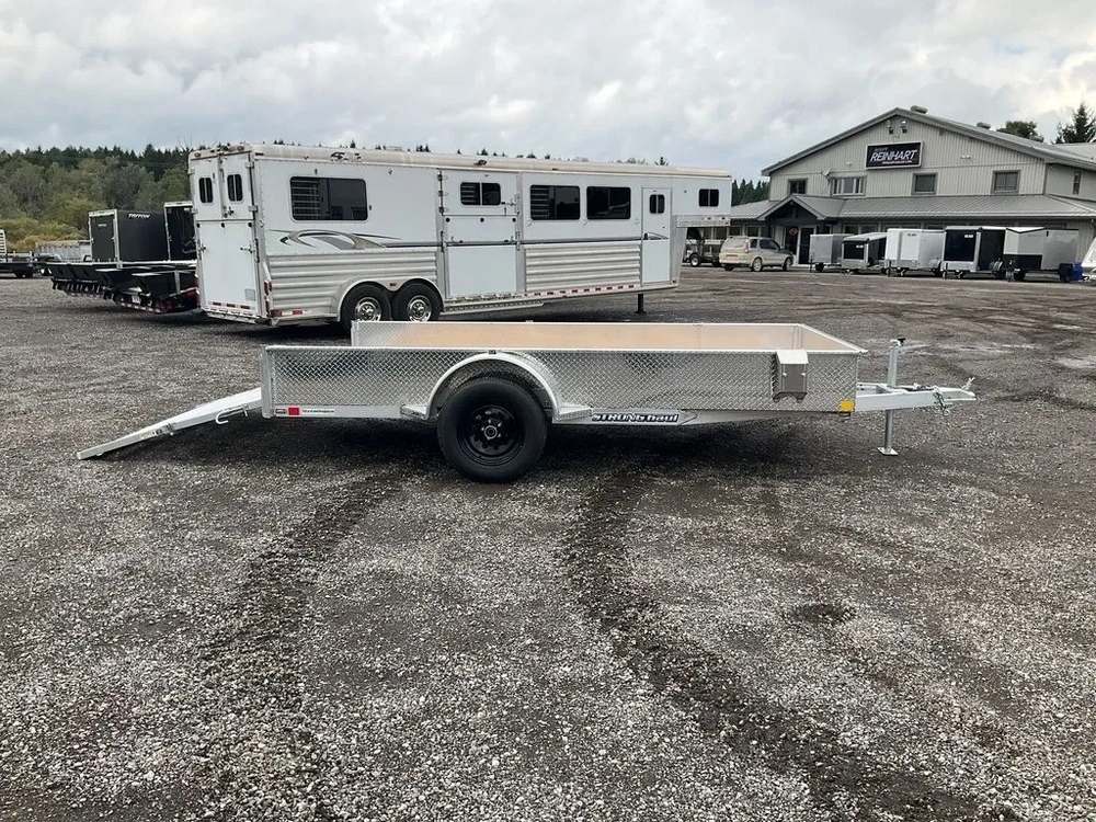 2026 Stronghaul 76x12 All Aluminum Utility Trailer alt
