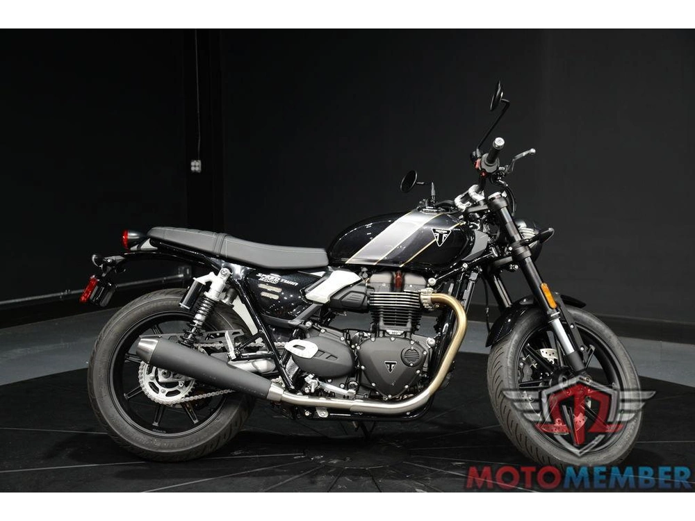 2025 Triumph Speed Twin 900 Phantom Black/aurum Gold alt