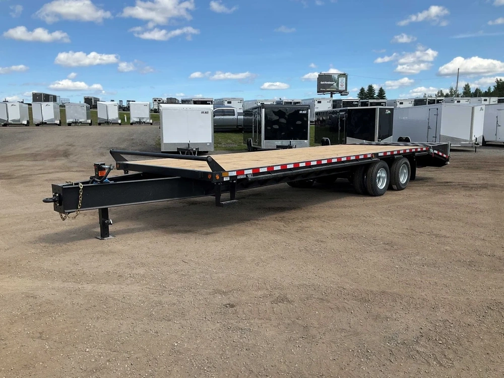 2026 Canada Trailers 8.5x28 12 Ton Deckover Equipment Trailer alt
