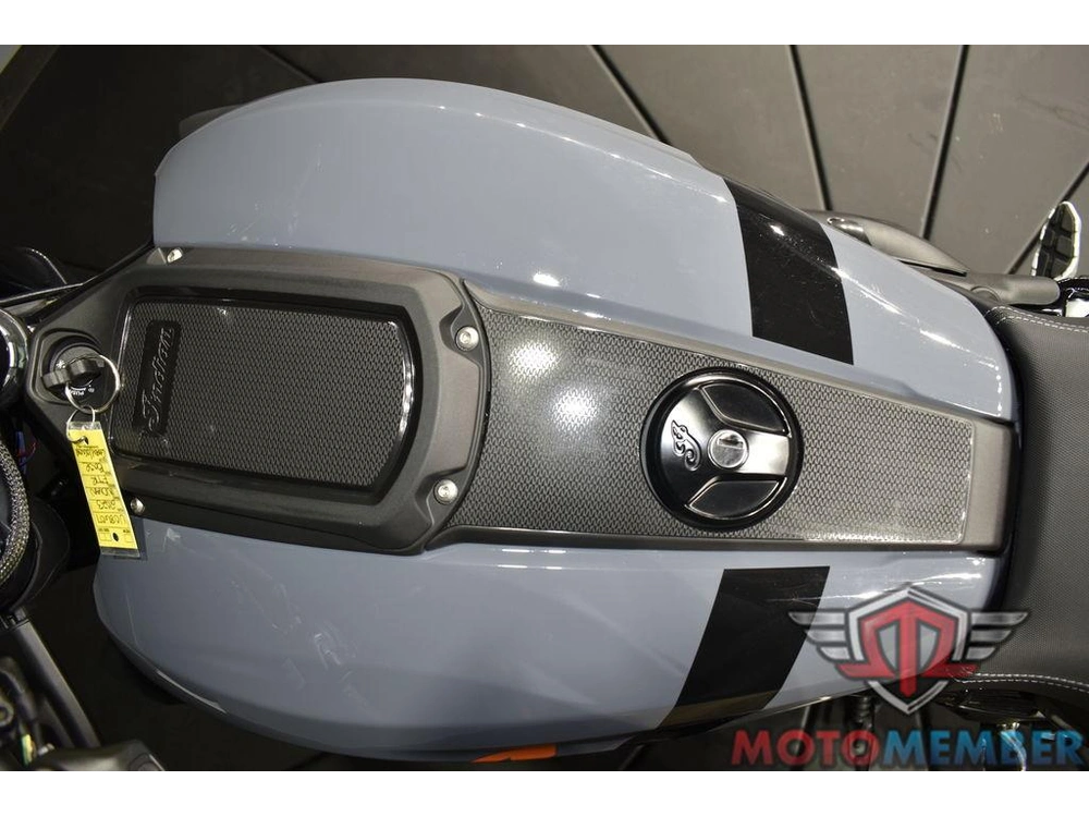 2023 Indian Motorcycle Ftr Stealth Gray/orange Burst alt