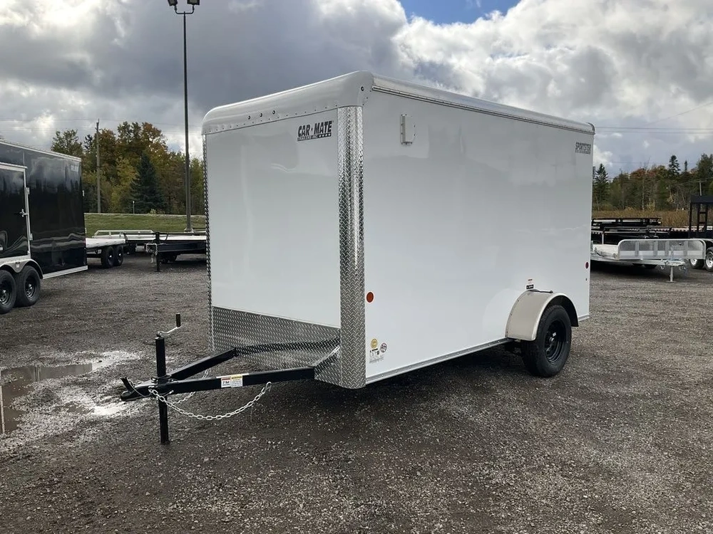 2025 Car Mate Trailers 6x12 Sportster Cargo Trailer alt