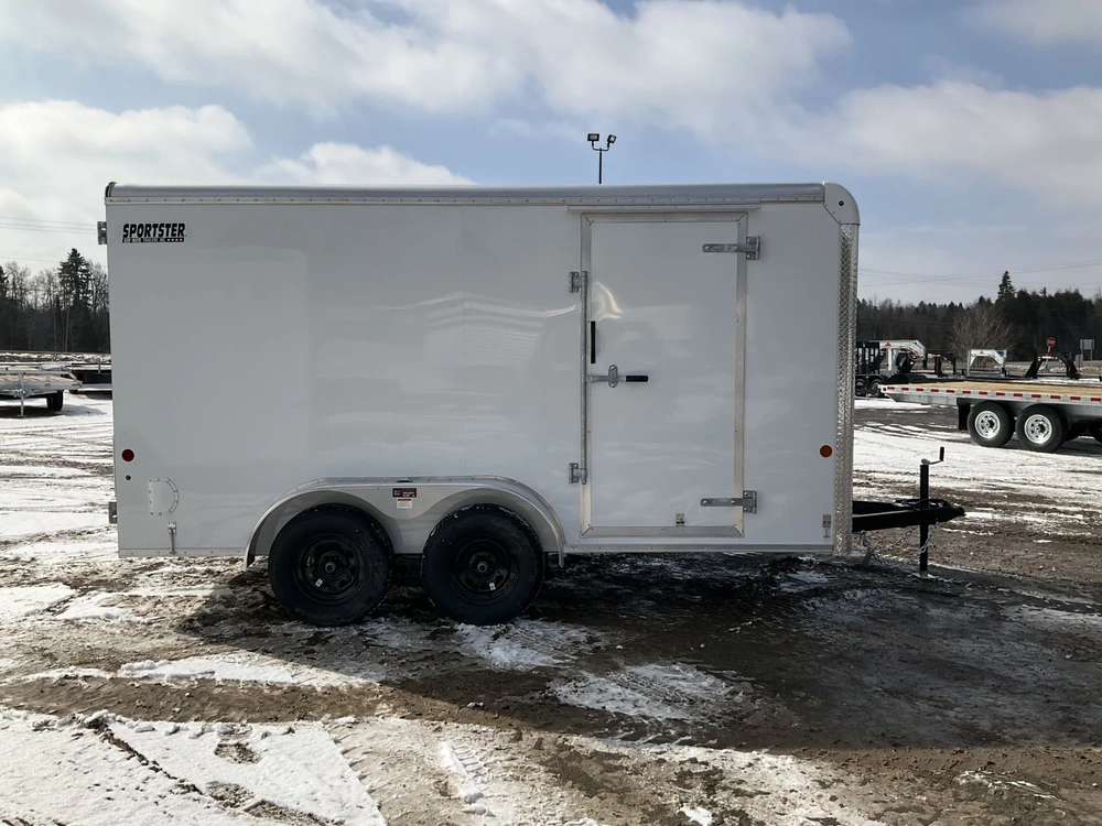 2026 Car Mate Trailers 7x14 Hd Sportster Cargo alt