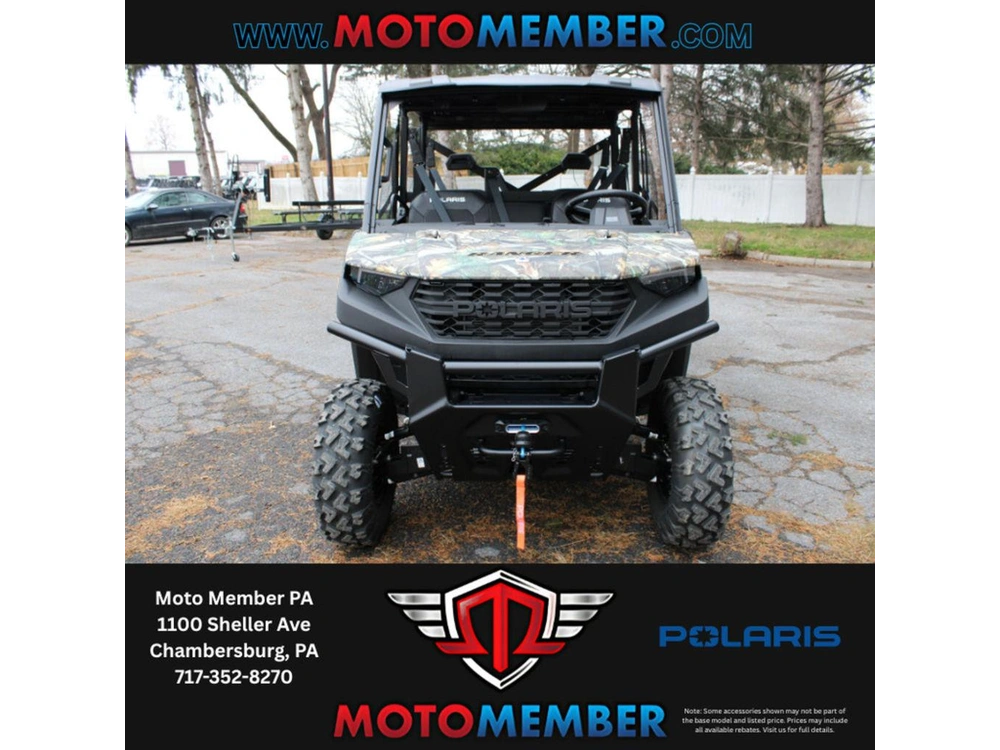 2025 Polaris Ranger Crew 1000 Premium Polaris Pursuit Camo alt