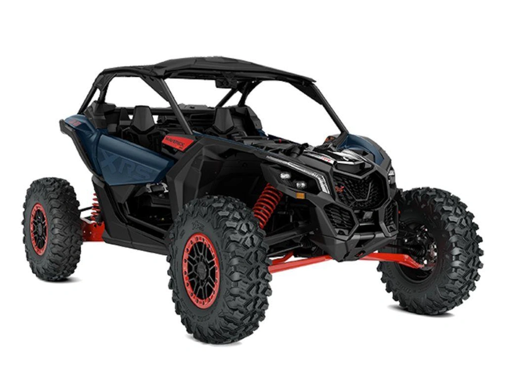 2026 Can-am Maverick X3 X Rs Turbo Rr Dusty Navy_10.25 In Infotainment alt