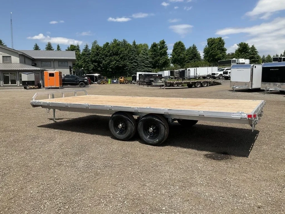 2025 Stronghaul 8.5x20 5 Ton All Aluminum Deckover Equipment Trailer alt