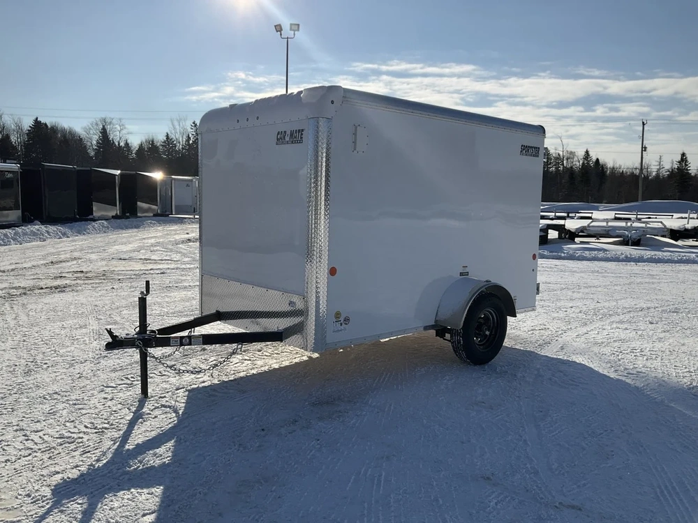 2026 Car Mate Trailers 6x10 Sportster Cargo Trailer alt
