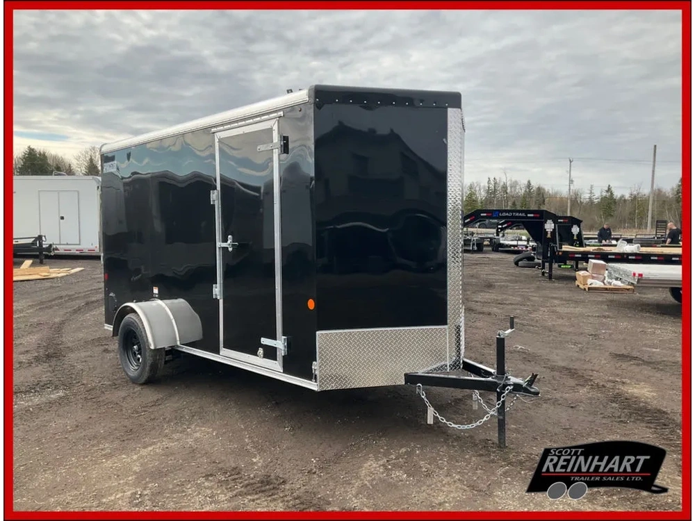 2026 Car Mate Trailers 6x12 Plus V-nose Liberty Sport Cargo Trailer alt