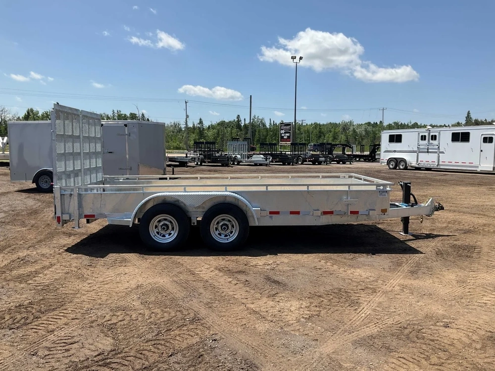 2026 Canada Trailers 82x16 5 Ton Galvanized Landscape Trailer alt