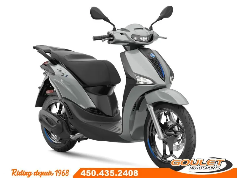 2025 Piaggio Liberty S 50 SPORT GRIGIO MATERIA thumbnail 2