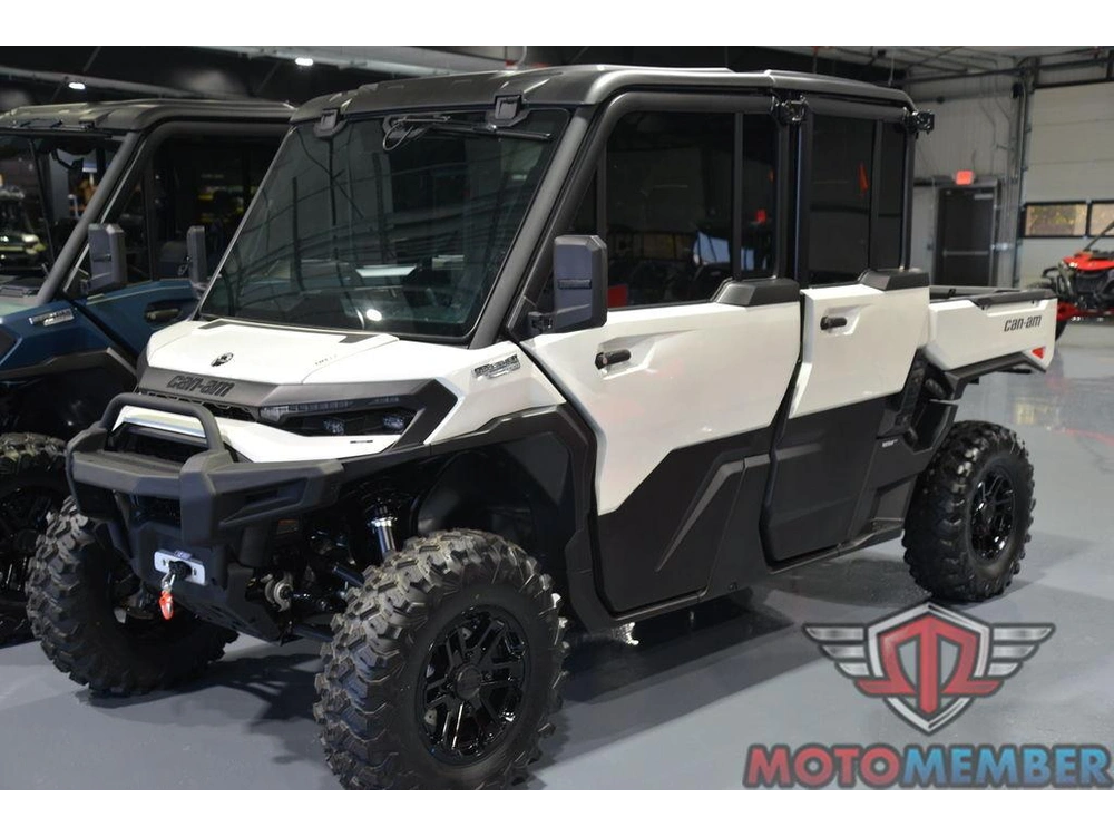 2026 Can-am Defender Max Limited Hd11 Hybrid White alt