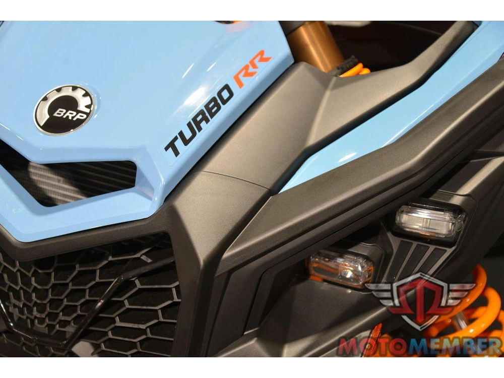 2026 Can-am Maverick X3 Max Rs Turbo Rr Scandi Blue & Orange Crush alt