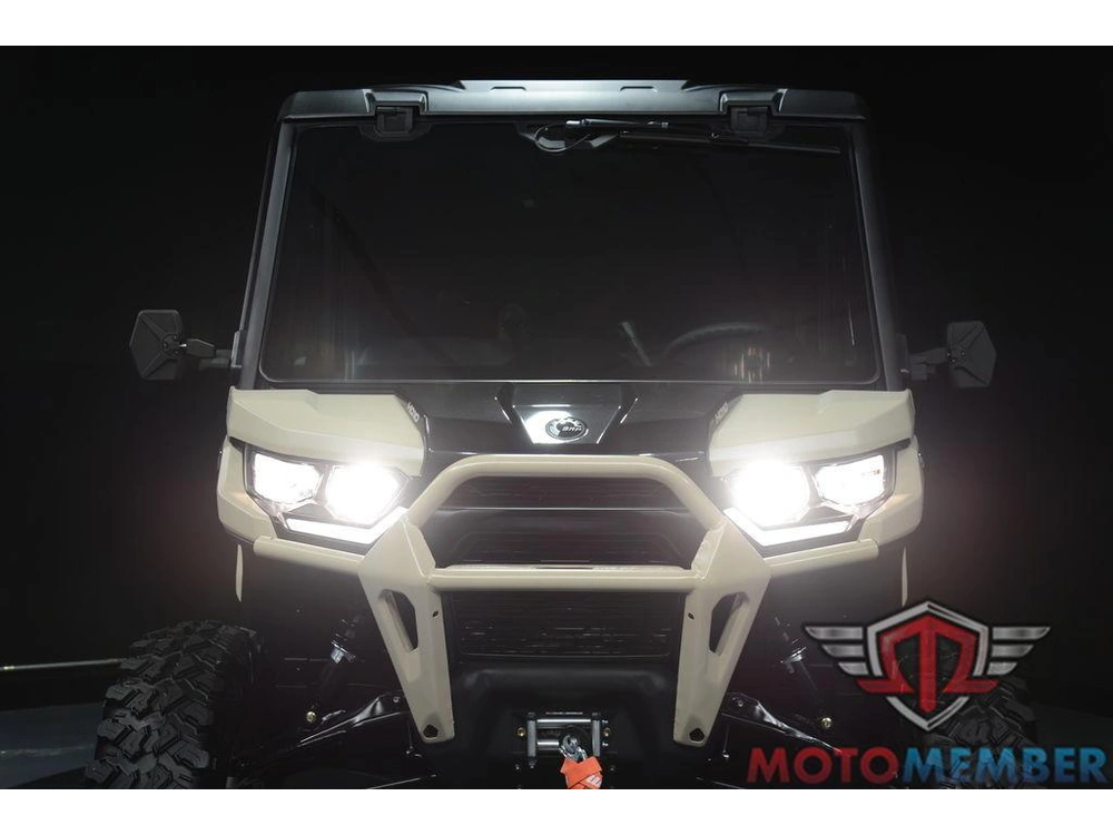 2025 Can-am Defender Limited Hd10 Desert Tan & Stealth Black alt