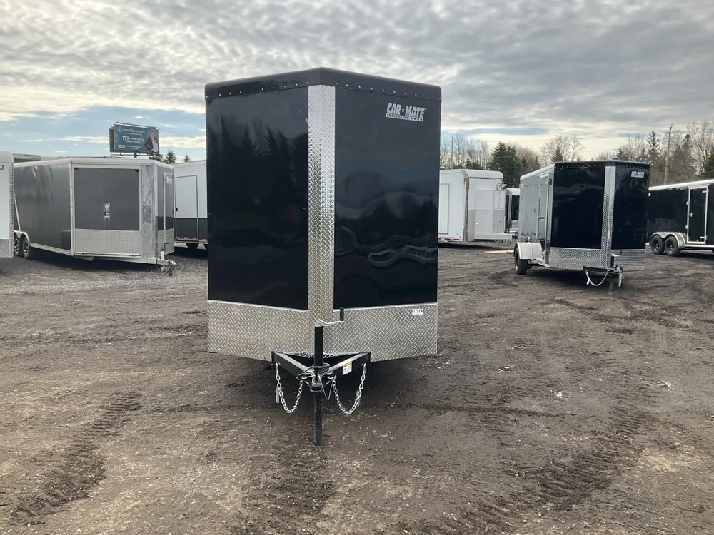 2026 Car Mate Trailers 6x12 Plus V-nose Liberty Sport Cargo Trailer alt