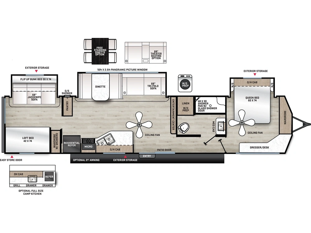 2026 Forest River Aurora 40bhts alt