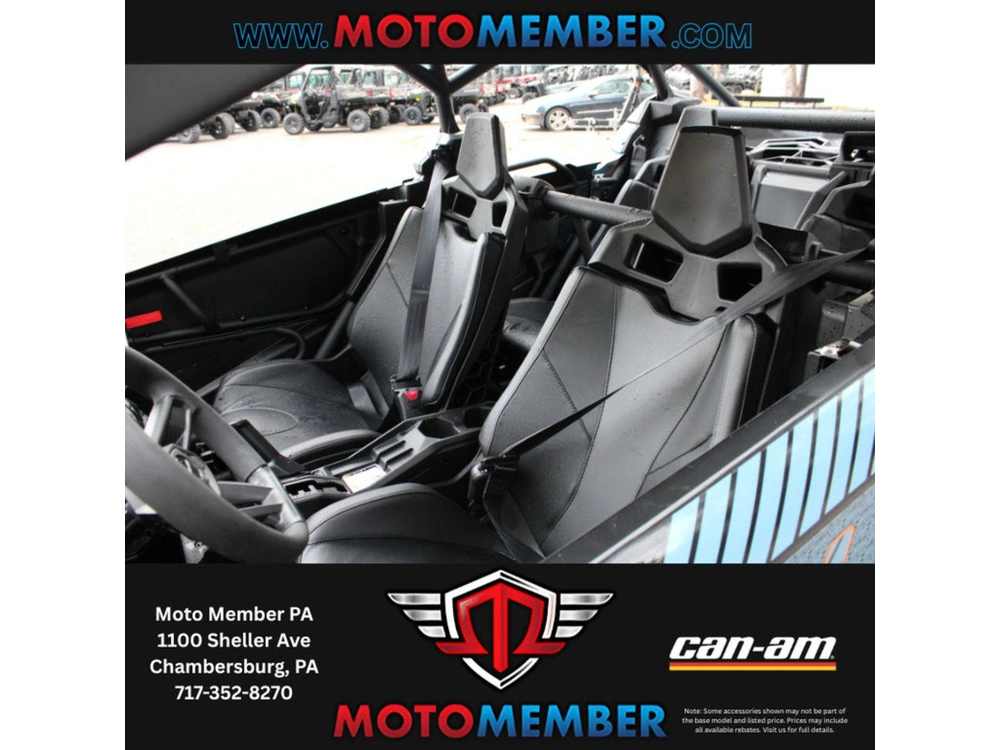 2026 Can-am Maverick X3 Max Ds Turbo Scandi Blue & Orange Crush alt