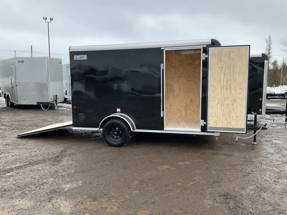 2026 Car Mate Trailers 6x12 Sportster Cargo Trailer alt