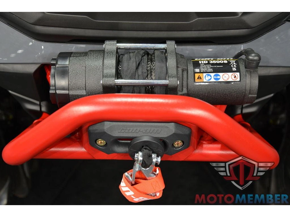 2025 Can-am Outlander X Mr 1000r Granite Grey & Legion Red alt