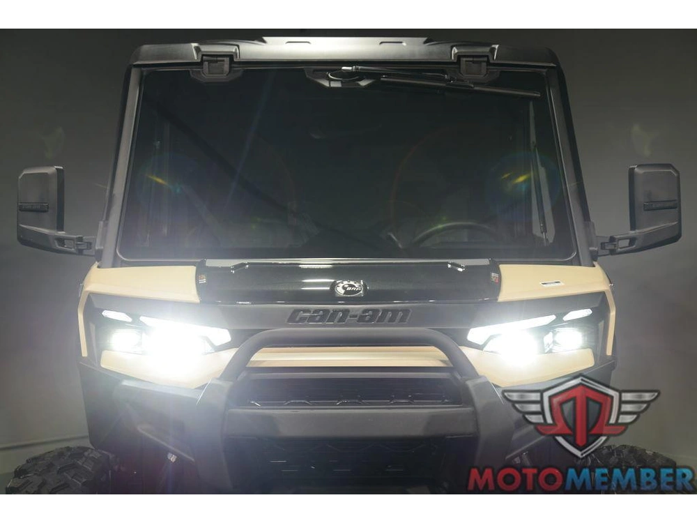 2026 Can-am Defender Max Limited Hd11 Desert Tan & Carbon Black alt