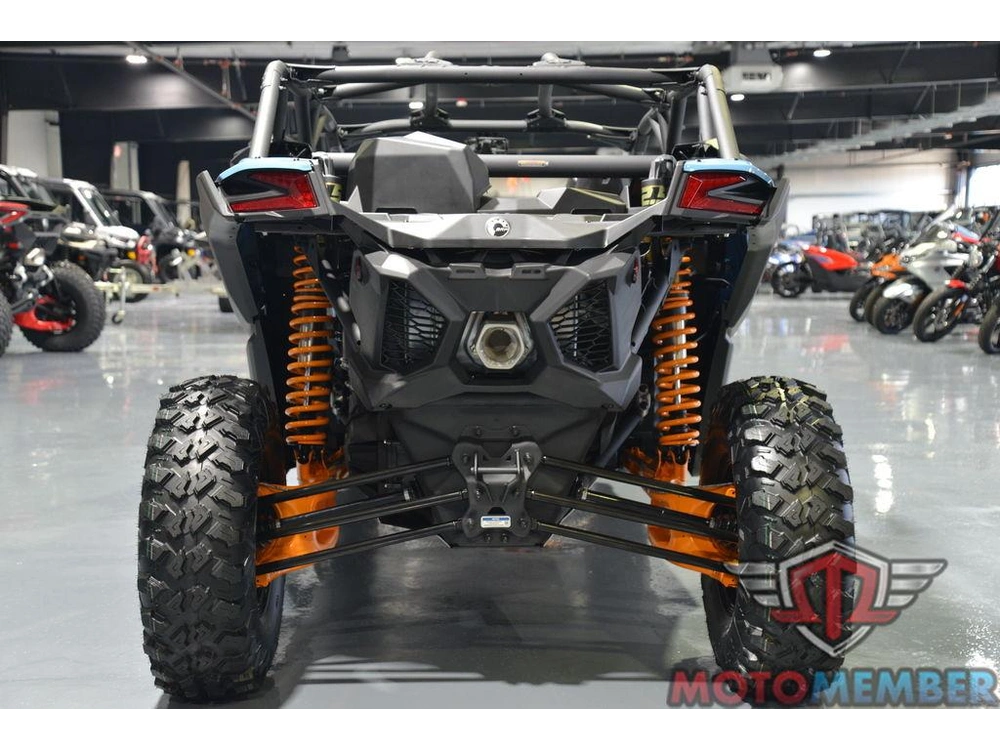 2026 Can-am Maverick X3 Max Ds Turbo Scandi Blue & Orange Crush alt