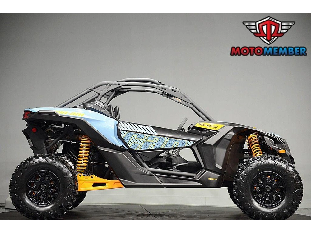 2026 Can-am Maverick X3 Ds Turbo Scandi Blue & Orange Crush alt