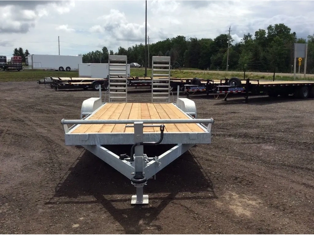 2026 Canada Trailers 82x18 7 Ton Galvanized Equipment Trailer alt