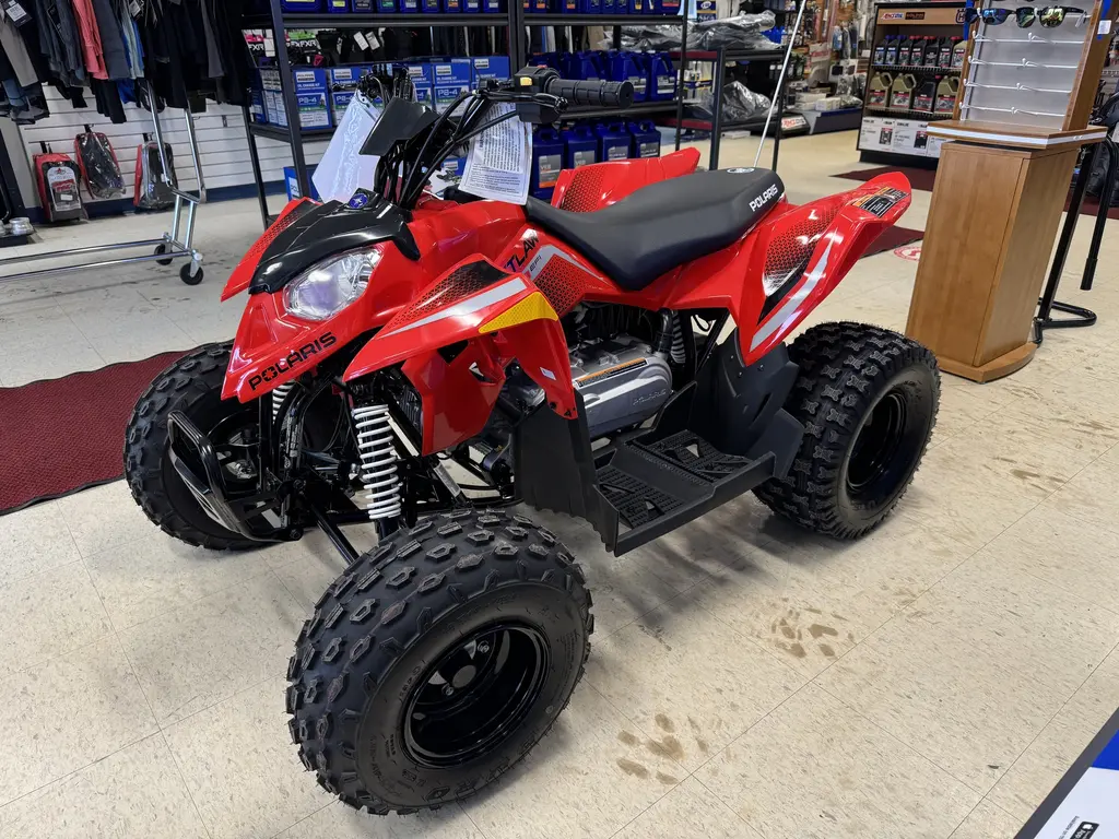 2026 Polaris OUTLAW 110,INDY RED 