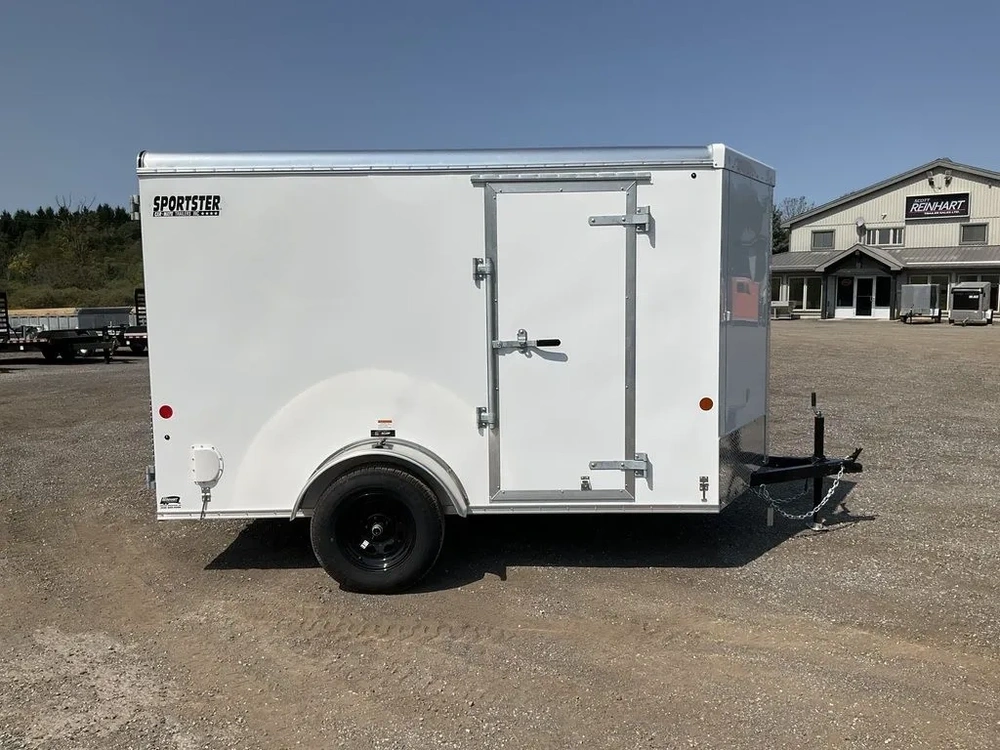 2026 Car Mate Trailers 6x10 Plus V-nose Liberty Sport Cargo Trailer alt