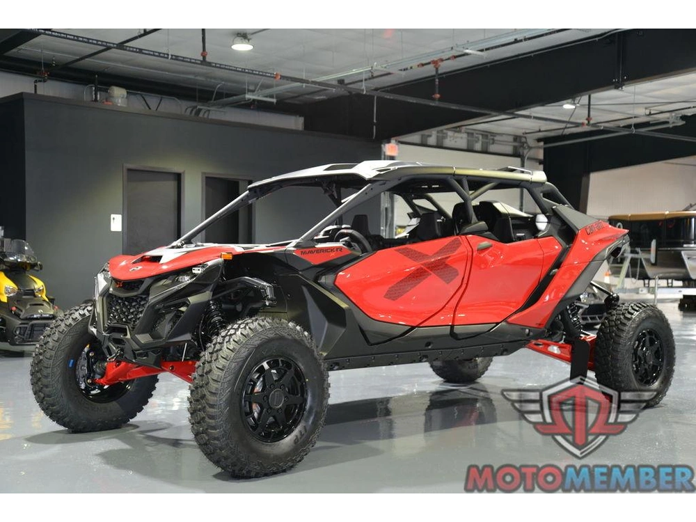 2025 Can-am Maverick R Max X Legion Red alt