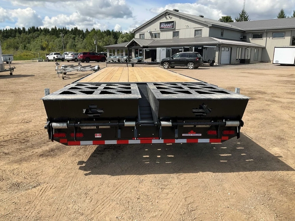2026 Canada Trailers 8.5x28 12 Ton Deckover Equipment Trailer alt