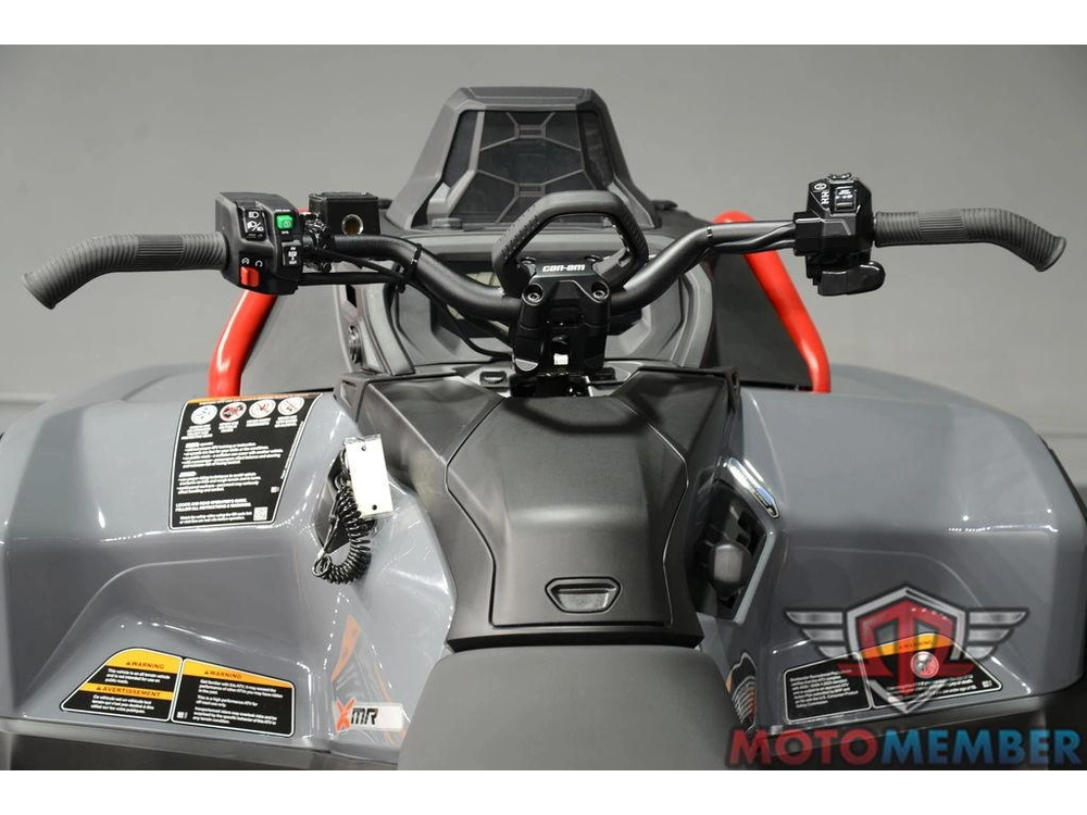 2025 Can-am Outlander X Mr 1000r Granite Grey & Legion Red alt