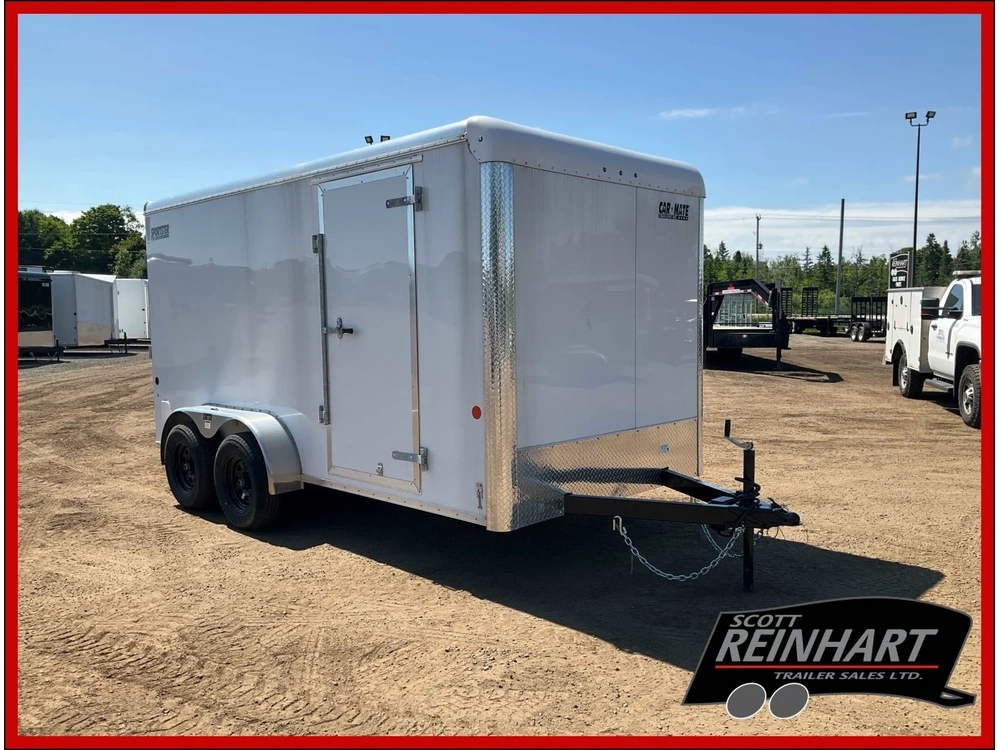 2025 Car Mate Trailers 7x14 Hd Sportster Cargo Trailer alt