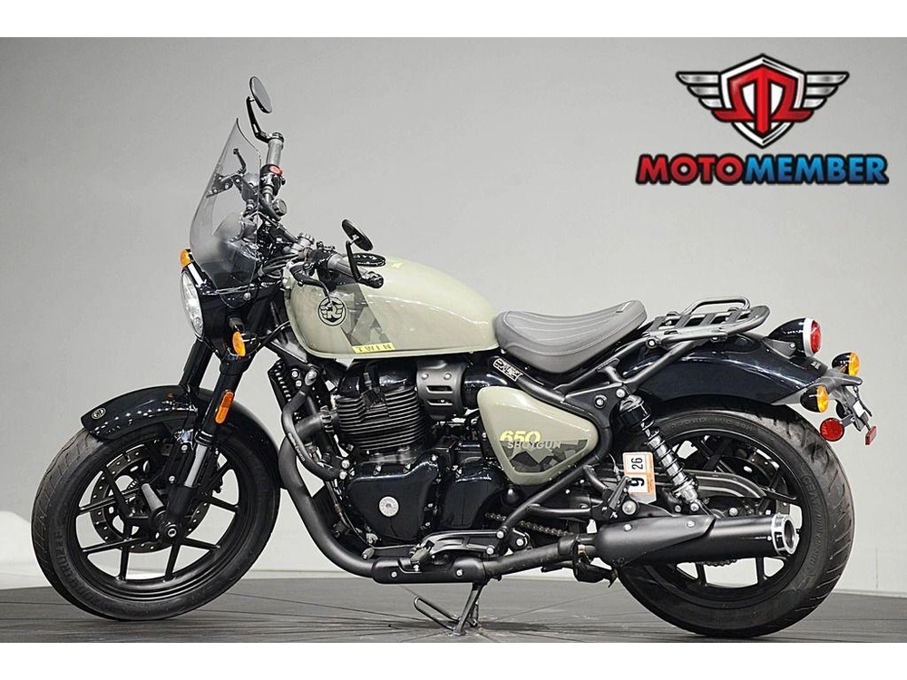 2024 Royal Enfield Shotgun 650 Drill Green alt