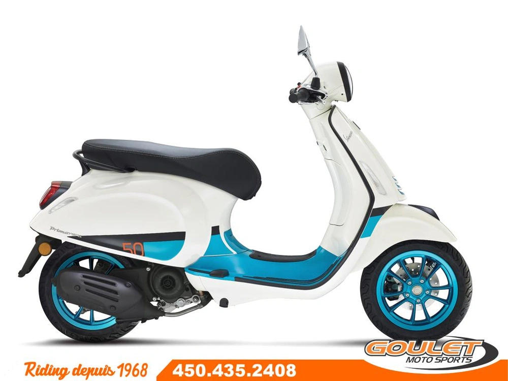 2023 Vespa Primavera 50 Color Vibe Bianco alt