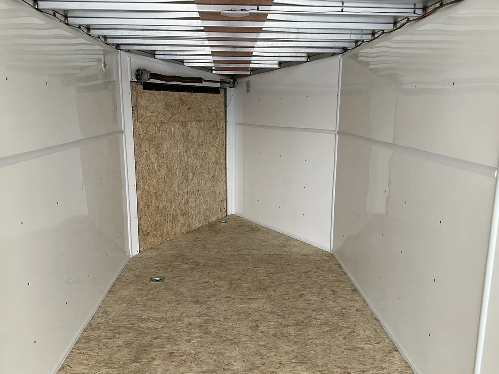 2026 Xcel Trailers 7x18 Plus 5 V-nose Aluminum Snowmobile Trailer alt