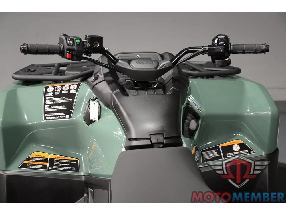2026 Can-am Outlander Pro Hd7 Compass Green alt
