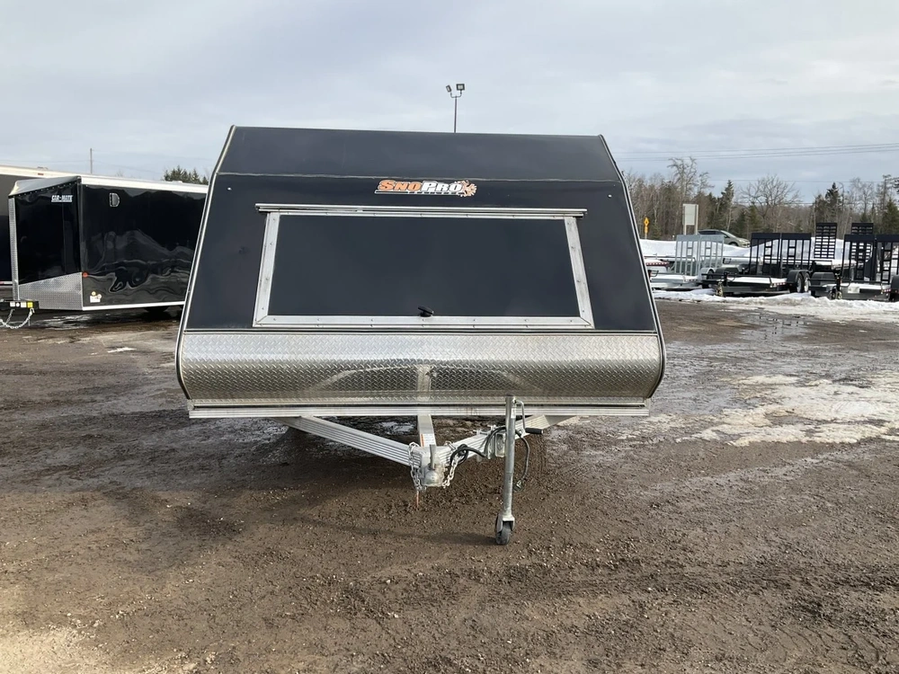 2022 Sno Pro 12x101 Hybrid All Aluminum Snowmobile Trailer alt