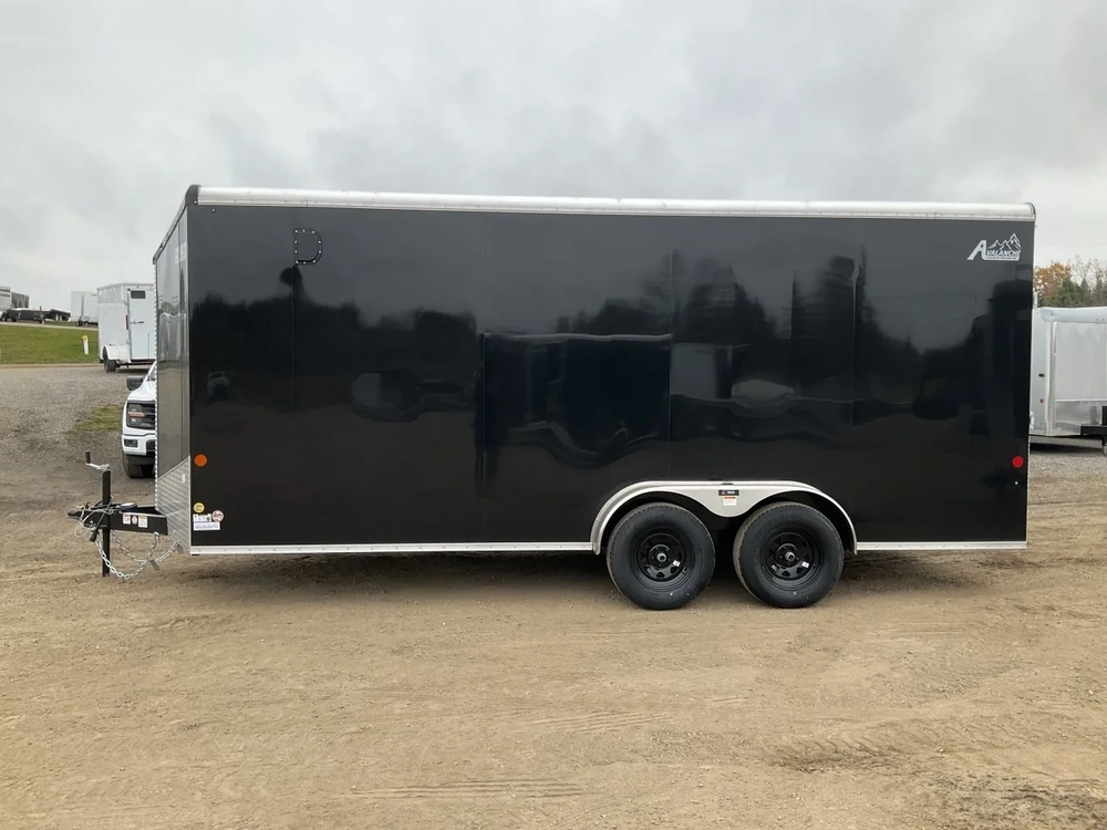 2026 Car Mate Trailers 7x18 Plus V-nose Hd Avalanche Cargo Trailer alt