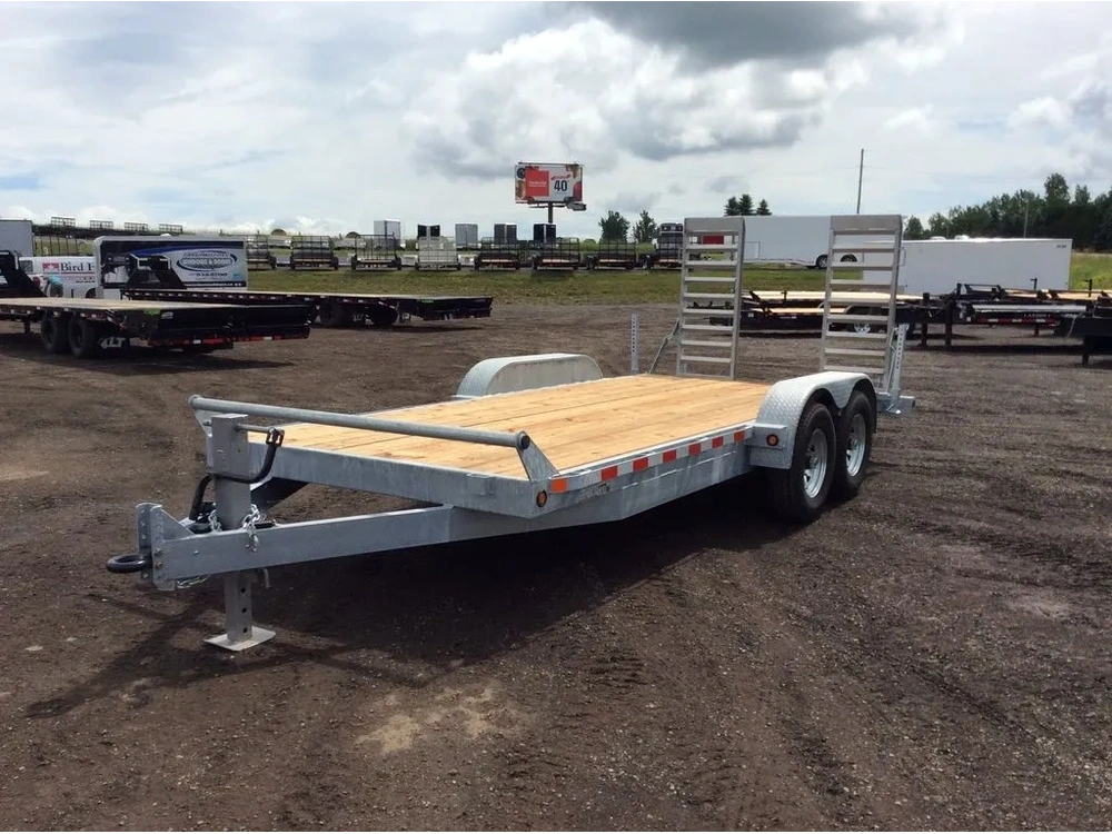 2026 Canada Trailers 82x18 7 Ton Galvanized Equipment Trailer alt