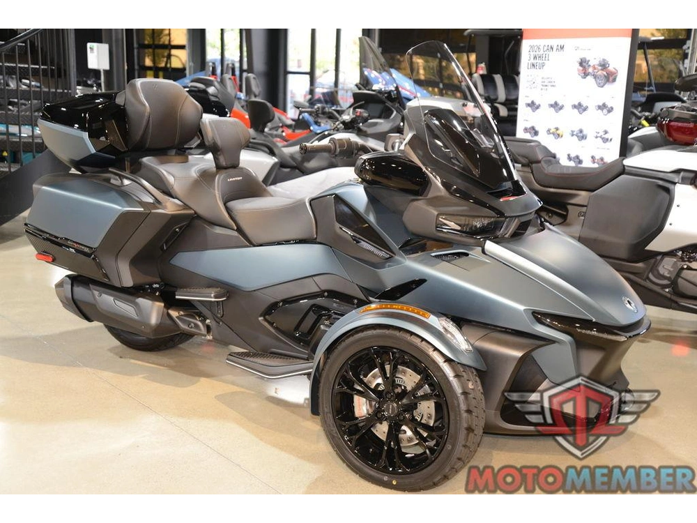 2025 Can-am Spyder Rt Limited Dark Wheels alt