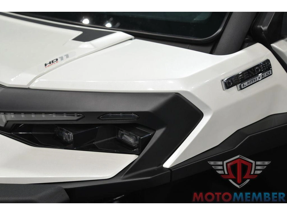 2026 Can-am Defender Max Limited Hd11 Hybrid White alt