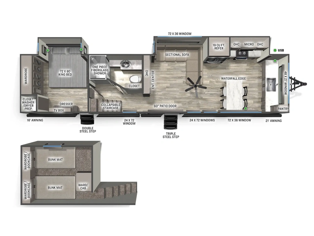 2026 Forest River Sierra 422fkl alt