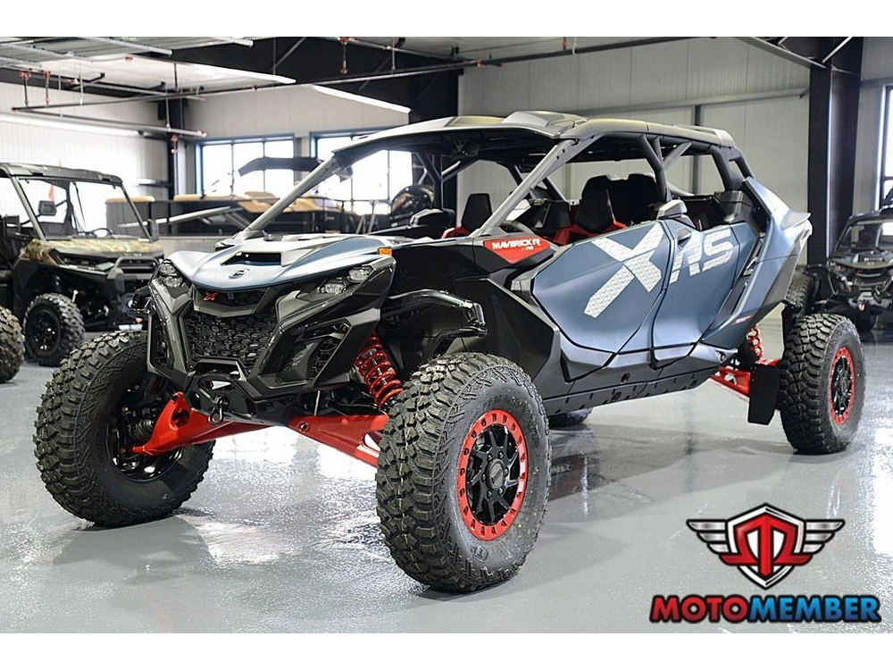 2026 Can-am Maverick R Max X Rs With Smart-shox Dusty Navy alt