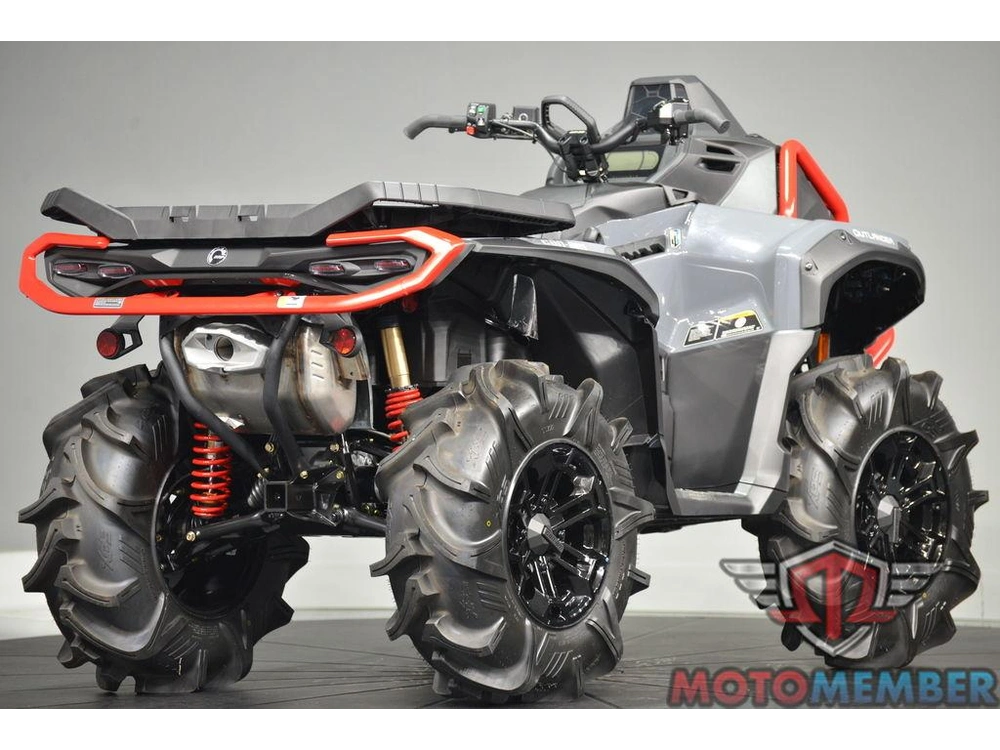 2025 Can-am Outlander X Mr 1000r Granite Grey & Legion Red alt