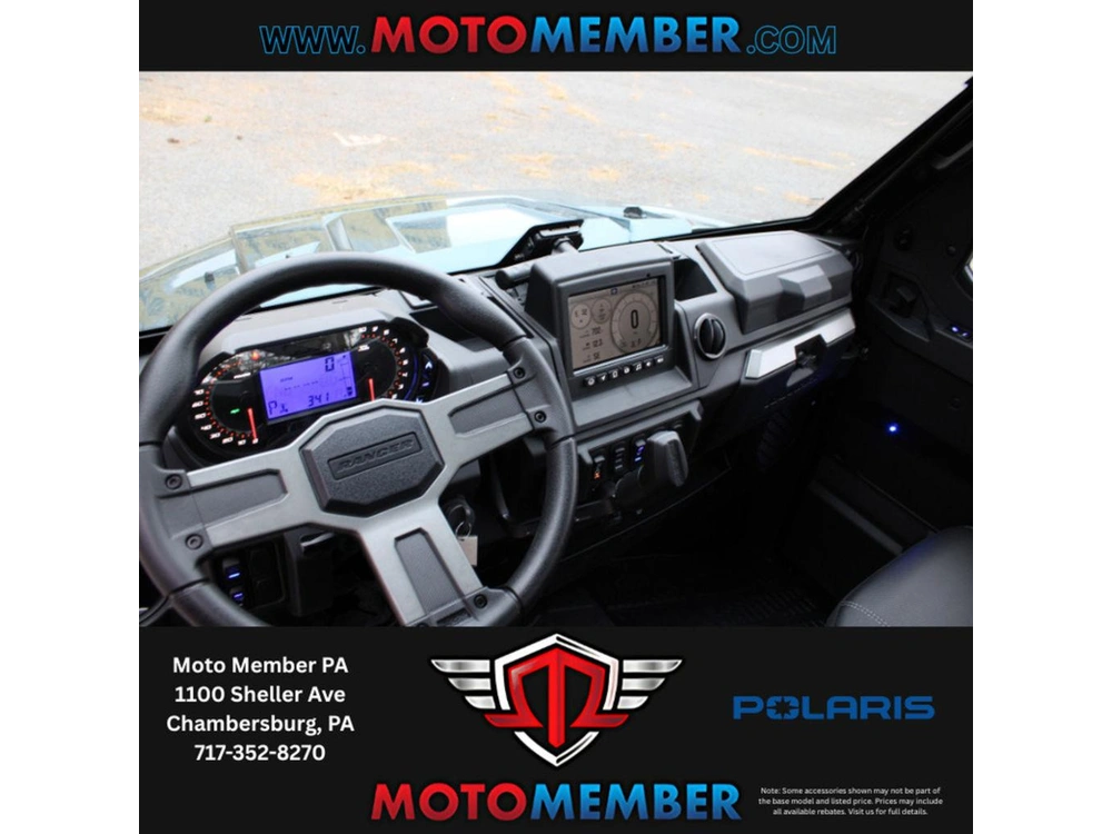 2026 Polaris Ranger Xp 1000 Northstar Ultimate Blue Labyrinth alt
