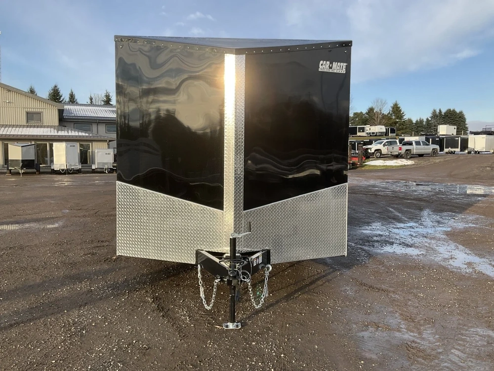 2026 Car Mate Trailers 8.5x20 Plus V-nose Avalanche Car Hauler alt