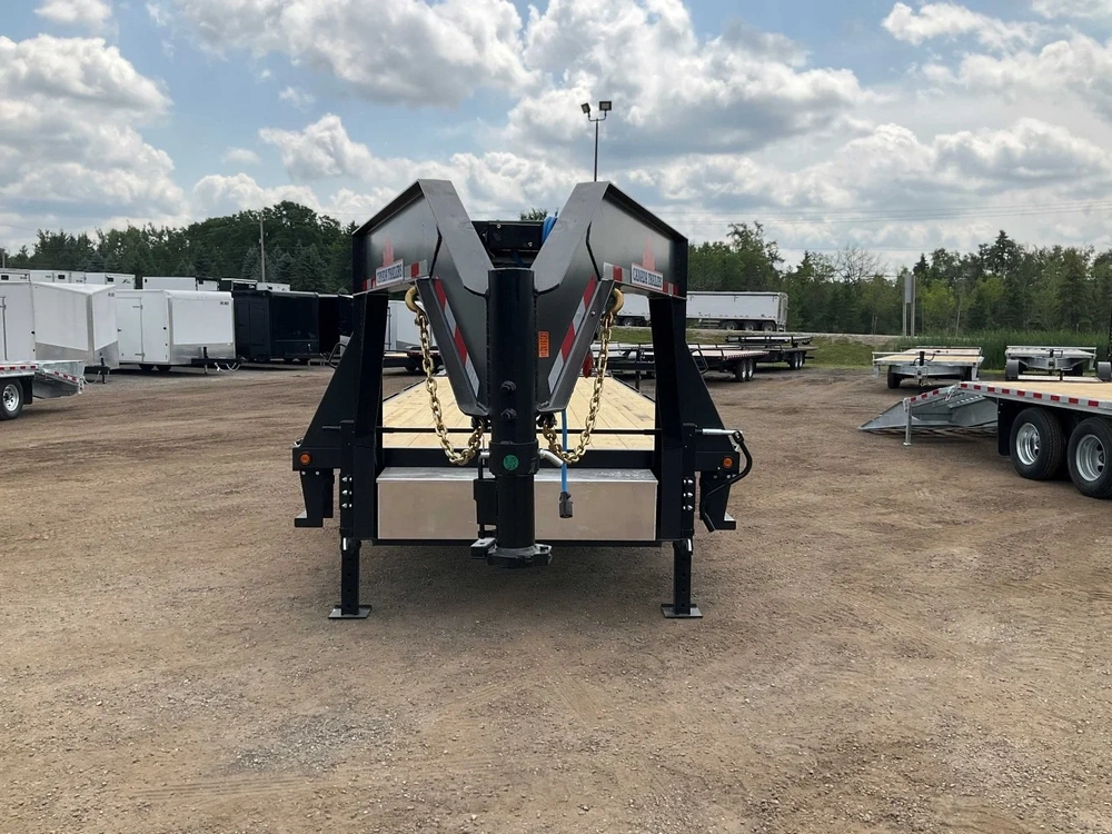 2026 Canada Trailers 8.5x30 10.5 Ton Gooseneck Equipment Trailer alt
