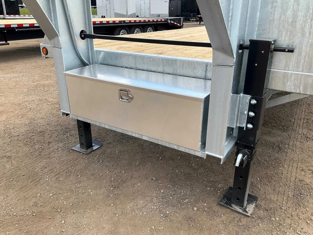 2026 Canada Trailers 8.5x30 12 Ton Galvanized Gooseneck Equipment Trailer alt