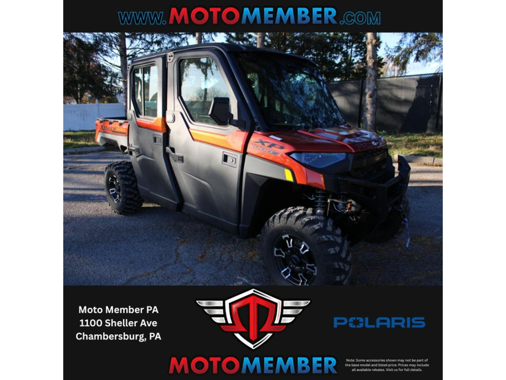 2026 Polaris Ranger Crew Xp 1000 Northstar Edition Ultimate Orange Rust alt