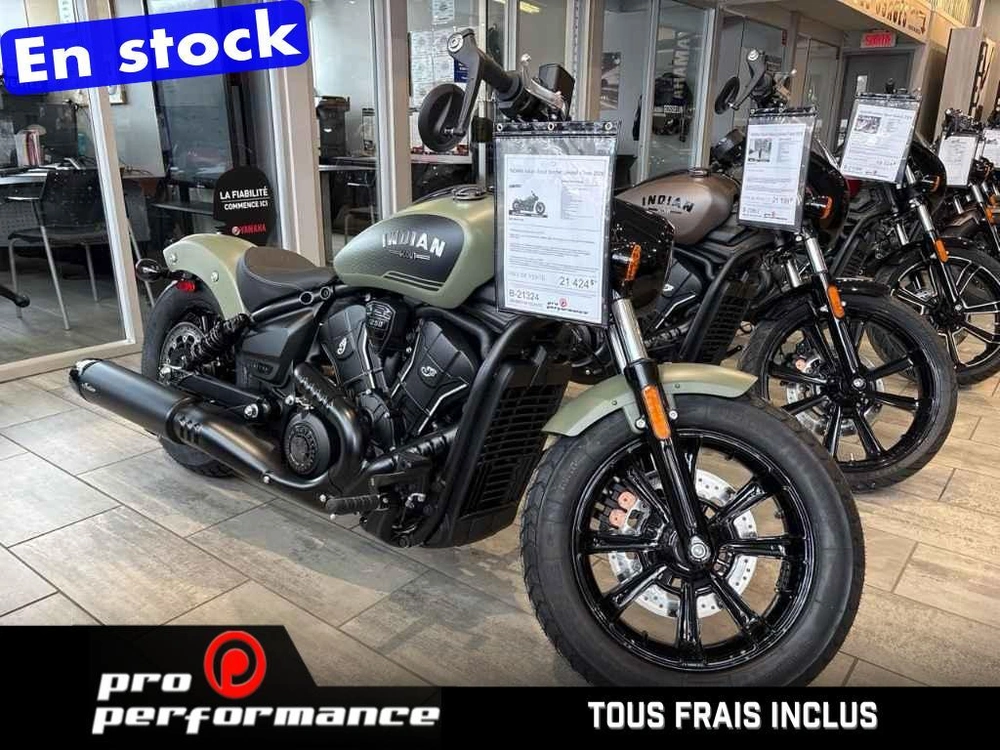 2026 Indian Motorcycle Indian Scout Bobber Limited +tech alt